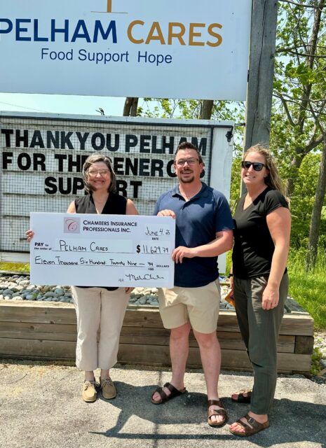 Chambers golf tournie_Cheque presentation