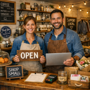 A picture that represents a small business__